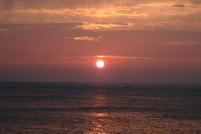 Seascape with Sunrise - 일출; 