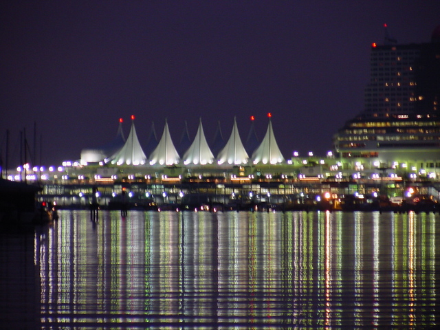 Coal Harbour\'s Night View
 - cityscape; 