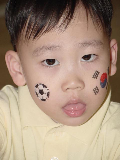 김창민
 - 얼굴그림; face painting; 김창민; 