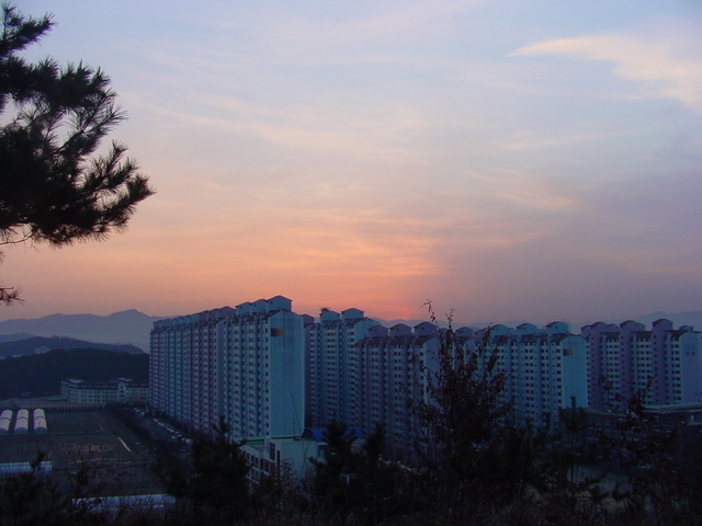 일출
 - 풍경; 일출; 한빛아파트; Sunrise; 