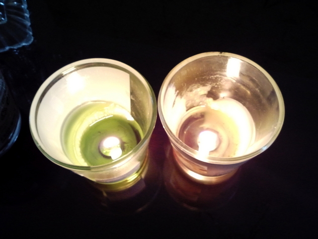 사진110814_005 - 잔; 컵촛불; 촛불; 