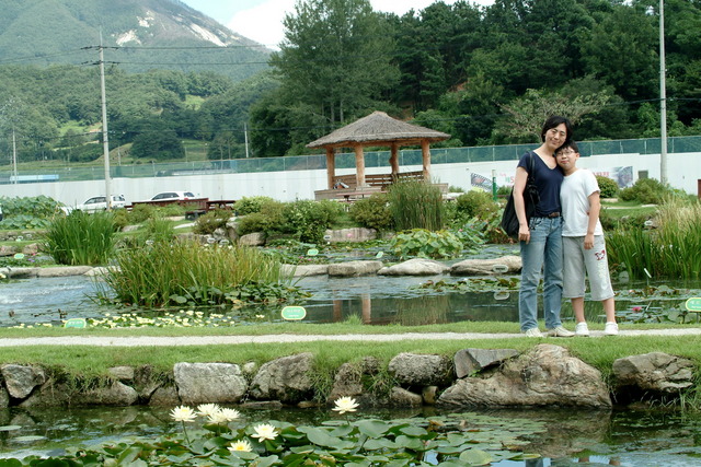 DSCF7170 - 정지은; 김창민; 상림공원; 연꽃단지; 수련; 