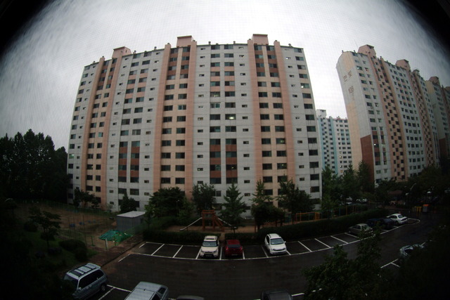 DSCF3630 - 한빛아파트; 풍경; 어안렌즈; 