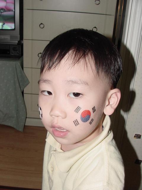 김창민
 - 얼굴그림; face painting; 