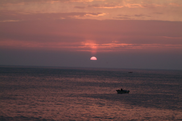 Seascape with Sunrise - 일출; 