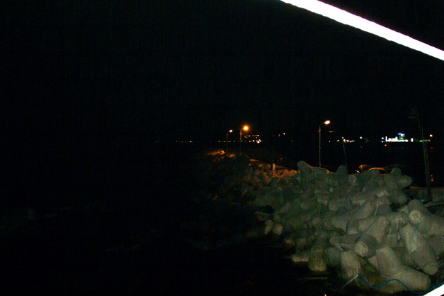 어촌야경(port night view)