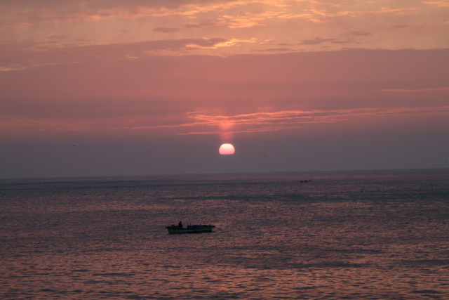 Seascape with Sunrise - 일출; 