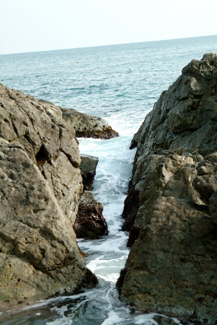 해변풍경 - 바위; 바다; 