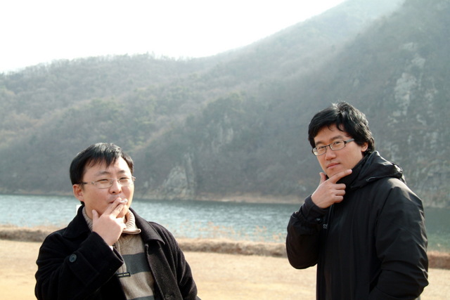 DSCF2041 - 청벽; 최호섭; 김광영; 담배; 